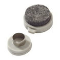 thumbnail image 2 of Shepherd Hardware Felt Gard Snap on off Furniture Pads Glides Round Beige 8ct, 2-Pack, 2 of 9