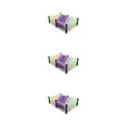 thumbnail image 3 of stanreset Plastic Personalize Desktop With Vibrant 3D Hand Molds And Changeable Needles Desktop Decorations Small transparent 3Set, 3 of 6