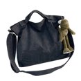 thumbnail image 2 of Bolso de mano de gran capacidad, bolso bandolera, bolso de mano con letras, bolso de hombro informal, diseño fácil de usar, 2 of 9