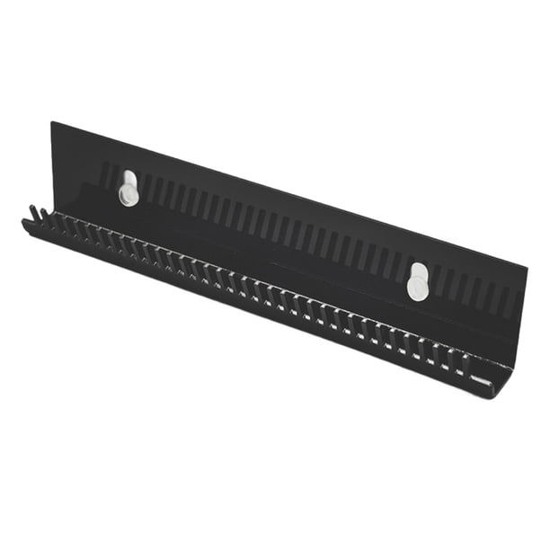 Vogacara Cómodo estante para colocar pelucas para cuidar y peinar el cabello sin esfuerzo. Estante para peinar el cabello montado en la pared Cuidado del cabello negro