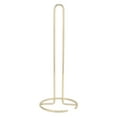 thumbnail image 2 of Tissue Reserve Paper Holder, Beautiful Practical Wrought Iron Tissue Holder Smoother Surfaces  For Desktop Gold, 2 of 8