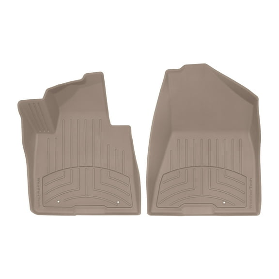 WeatherTech FloorLiner HP Custom Fit Floor Mats compatible with Tucson, Sportage - 1st Row (Driver & Passenger), Tan