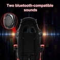thumbnail image 2 of Xinwanna Gaming Chair, Computer Chair with Armrest and Lumbar Support, Height Adjustable Game Chair with 360°-Swivel Seat and Wheels, Computer Desk Chairs for Office, Gaming Black & Red, 2 of 7