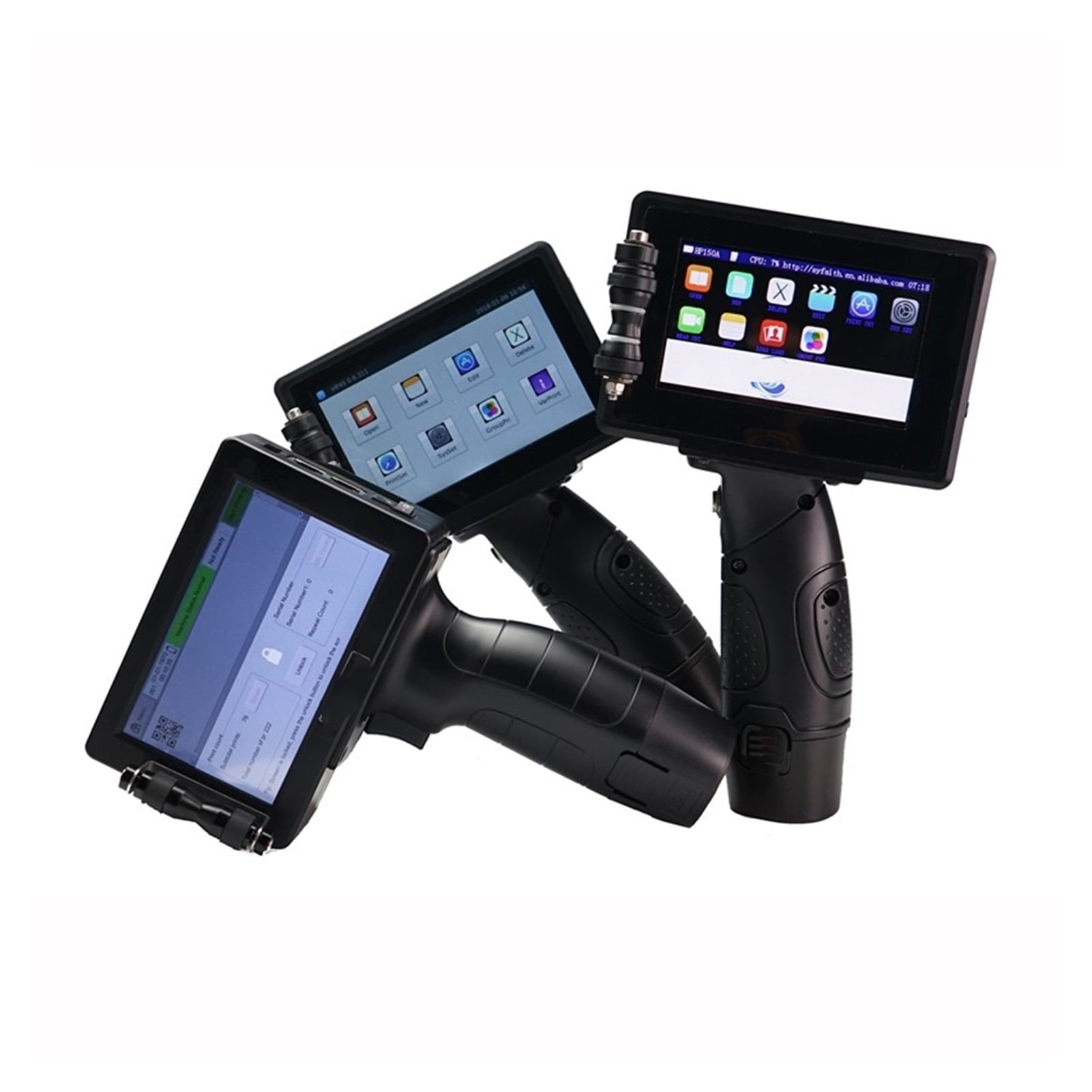 Handheld Inkjet Printer Date Bar Code QR Code Portable For Textile Metal Wood Glass Stone Inkjet Printer Machine ,Easy to Use