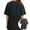 4-Black, variant on Women Midnight Blue Speckled Single Whale Shark Seabed Weed Fish Isaiah 43 2 Faith Vintage Washed T-Shirt Crew Neck Tops