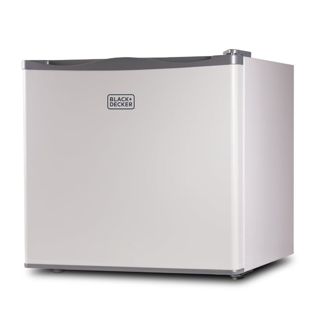BLACK+DECKER 1.2 Cu. Ft. Compact Upright Freezer, ENERGY STAR Certified, Mini Deep Freeze with Full-Width Wire Shelf, BUFK12W, White