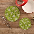 thumbnail image 2 of SKYSONIC Chamomiles Pot Holders Set Trivet Daisy Hot Pads Potholder Cotton for Kitchen Weave Pot Mat Cooking Baking Decor Home, 2 of 7