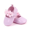 thumbnail image 4 of nvzhuang Baby Girls Moccasinss Shoes Flower Decor PU Leather Flats Shoes Non-Slip Summer Shoes, 4 of 6