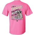 thumbnail image 2 of Girlie Girl Originals Things in Common Raccoon Preppy Girls Short Sleeve T-Shirt Youth Navy - Small, 2 of 3