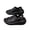black, variant on Women Platform Clogs Thick Sole Non Slip Slip On Sandals Beach Slides