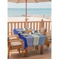 thumbnail image 2 of Outdoor Tablecloths with Umbrella Hole & Zipper, Nautical Anchor 60 x102 Inch Rectangle Tablecloths, Vintage Navy Blue Wooden Boards Country Waterproof Table Cloth, Patio/Pool/Picnic Table Covers, 2 of 8