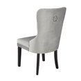 thumbnail image 2 of Verona Dining Chair with Nail Head Trim, Grey, 2 of 2