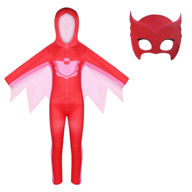 Disfraz Para Niños De Halloween , Nuevo Producto De Dibujos Animados , De Niña De Owlette Femenino LB55