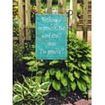 thumbnail image 2 of KDAGR Life Inspirational Motivating Wise from Audrey Hepburn Clever Motivation Garden Flag Decorative Flag House Banner 12x18 inch, 2 of 2