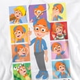 thumbnail image 2 of Blippi In My Blippi Era Adult Pull-Over Hoodie, White, Medium, 2 of 5