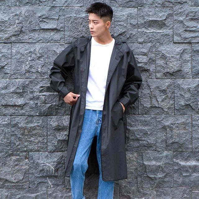 Imperméable Réutilisable Femmes Hommes Poncho Hommes Femmes à Capuche Hommes Femmes à Capuche Pluie Séchage Rapide Protection Hommes Femmes à Capuche Adulte Randonnée Imperméable 2TG