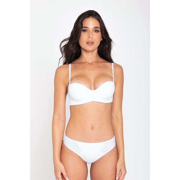 Panty Tanga Algodón (6009) blanco S Diane & Geordi Colombia 6009