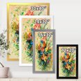 thumbnail image 4 of Designart 'Ancient Fresh Flowers Bouquet Of Wildflowers' Traditional Framed Art Print, 4 of 4