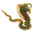 thumbnail image 1 of OULII Snake Year Decoration Aluminum Wire Cobra Model Ornament For Homeowners Indoor Display 1Set, 1 of 6