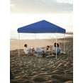 thumbnail image 5 of Riedhoff Pop up Canopy Tent 10 x 10 ft Brown Canopy, Outdoor Canopies,Blue, 5 of 6