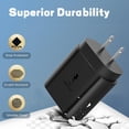 thumbnail image 2 of Cargador USB C de carga rápida súper tipo C con cable para Android con suministro de energía de 25W,, 2 of 6