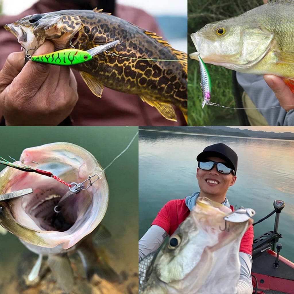 5Pcs Fishing Buzzbait Lures Spinnerbait Fishing Lures Swim Jigs Fishing Lure for Freshwater Saltwater Fishing Lures