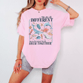 thumbnail image 4 of We Are All Different But In This School We All Swim Together Teacher T-Shirt, Ocean Animals Inclusion Classroom Tee, Kindness Educator Gift Shirt, 4 of 8