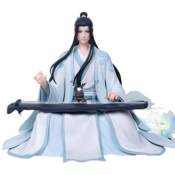 Genuine Magic Path Master Yunge Elegant Yun Wei Wuxian Blue Forget Machine 1:1 Proportion Hand Animation Peripheral Figures
