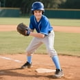 thumbnail image 4 of 1Pairs Baseball Soccer Softball Socks for Youth Adult Solid Colors Socks for Boy Girl, 4 of 6