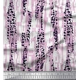 thumbnail image 1 of Soimoi Georgette Viscose Fabric Leopard Animal Skin Fabric Prints By Yard 42 Inch Wide, 1 of 3