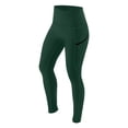 thumbnail image 3 of DPTALR Pantalon Uni Taille Haute pour Femmes Pantalon de Yoga Rehausseur pour Dames, 3 of 4