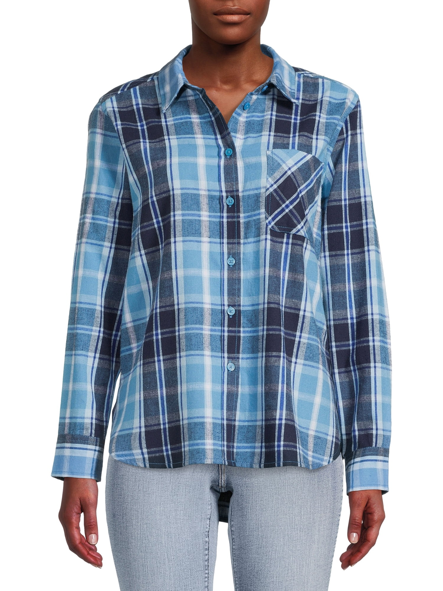 Time and Tru Women's Flannel Shirt