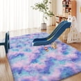 thumbnail image 4 of area rug for bedroom 8x10ft Area Rug for Bedroom,for Living Room Nursery Kids Room Dorm Home Decor Aesthetic Fluffy Shaggy Rug with Anti-Slip Carpet Tapes Non-Slip Stickers, 4 of 12