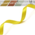 thumbnail image 3 of 50 Yards Satin Ribbon Roll Solid Fabric Ribbon for Gift Wrapping Chair Sash Valentine's Day Wedding Birthday Party Decoration Hair Floral DIY Crafts, 3 of 5