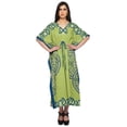 thumbnail image 1 of Moomaya Kaftan de Plage, Paréo de Bikini, Robe Longue Maxi Caftan pour Femmes, 1 of 6