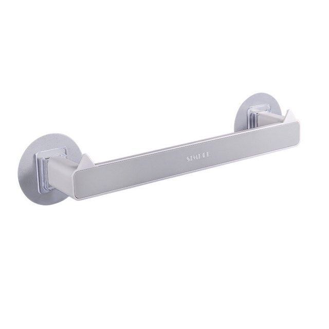 Matsuzay Estante para zapatillas de baño, colgador de zapatos montado en la pared, organizador, soporte para colgar toallas, estante de almacenamiento Almacenamiento y organización del hogar Gris Matsuzay HA000611-03B