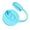 Blue, variant on Hometravel Silicone Can Lids with Straws, Reusable Leak Proof Cover with Drinking Straw, Universal Seal Cap for Soda Beer Cans