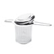 thumbnail image 4 of Yuarrent Tea Infuser Dual Handle Reusable Washable Lid Strainer Foldable Replacement with Office Household Accessories Mug Type2 NO2, 4 of 6
