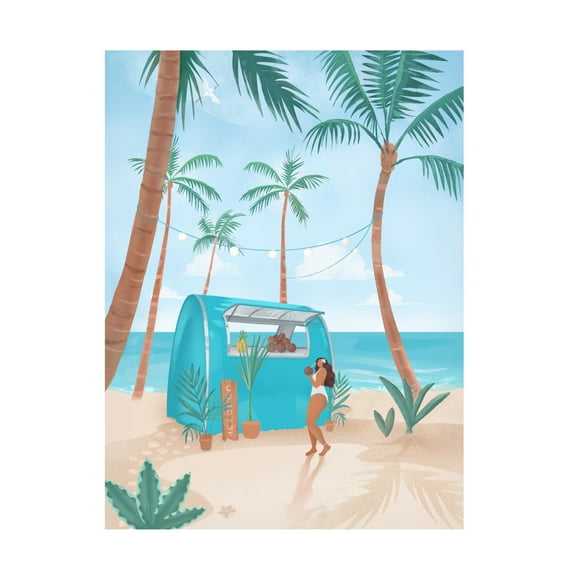 Trademark Fine Art Petra Lizde Summer Canvas Wall Art