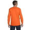 thumbnail image 2 of Gildan, The Adult Heavy Cottonâ„¢ 5.3 oz. Long-Sleeve T-Shirt - ORANGE - M, 2 of 2
