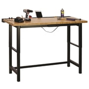 Muscle Rack Bamboo Top Workbench, 5 Height, 74 width, 25 Length