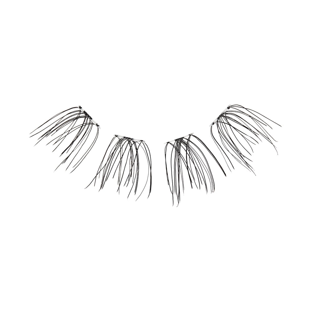 KISS The New Natural, False Eyelashes, Neo, 12mm-14mm, 24 Clusters