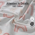 thumbnail image 4 of Swaddle GLLQUEN BABY para recién nacidos de 0 a 3 meses, paquete de 3 unidades, arcoíris, 4 of 9