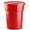 Red, variant on 32 Gallon Round Trash Can with Lid / 130 Liters Trash Can Trash Bin Kitchen Garbage Can Waste Basket Bin Durable Waste Container Heavy-Duty Janitorial Can (Blue)