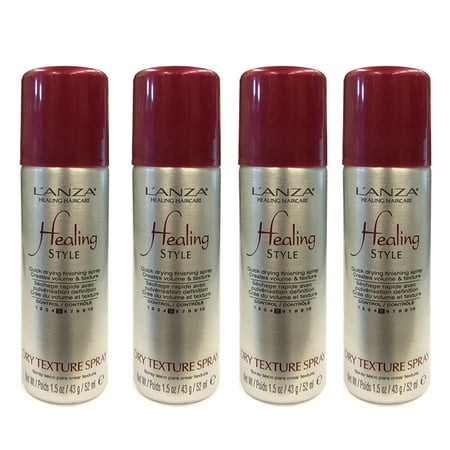 Lanza Healing Style Dry Texture Splay 1.5 oz. Travel Size (Pack of 4)