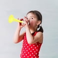 thumbnail image 4 of unbranded  5 Pcs Noise Maker for Sporting Events Plastic Trumpet Game Baby Pupils, 4 of 8