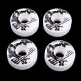 thumbnail image 2 of koolsoo 4Pcs 52mm 100A High Performance Skateboard Wheels PU Skate Wheels 100A White, 2 of 9