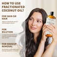 thumbnail image 4 of MAYJAM 16 Fl Oz Fractionated Coconut Oil, 100% Pure Carrier Oil for Body, Massage, Skin Moisturizer, 4 of 7