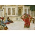 thumbnail image 3 of Edwin Lord Weeks 14x11 Black Modern Framed Museum Art Print Titled - Dancing Girl, India, 3 of 5