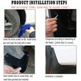 thumbnail image 3 of ALLTIMES 4PCS Mud Flaps Splash Guards for Honda CRV GAS Version 2023, Black PP Plastic Mudguard, 3 of 8